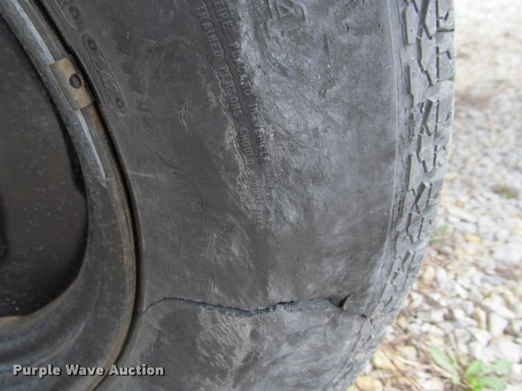 image for item DT9615 Shop built motorcycle trailer