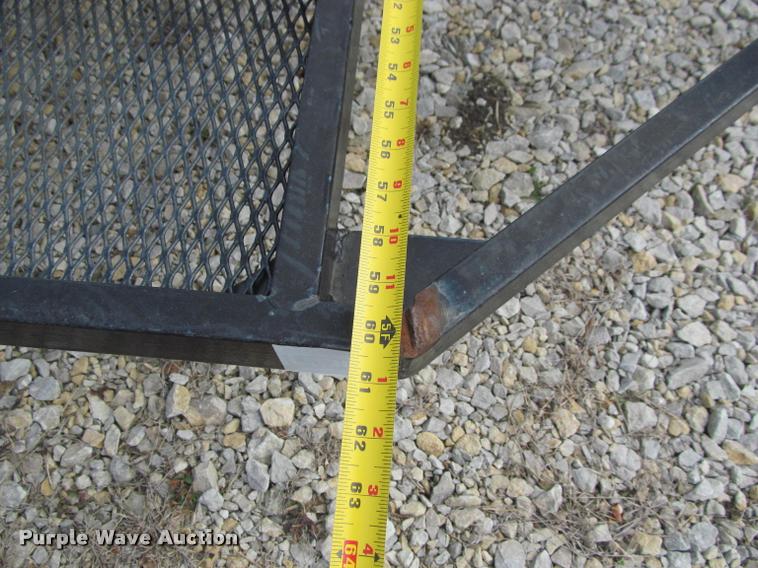 image for item DT9615 Shop built motorcycle trailer