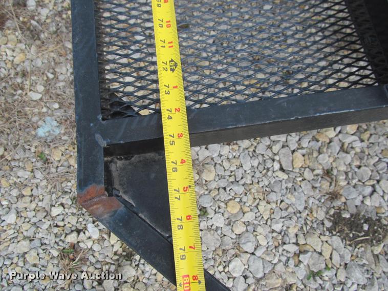 image for item DT9615 Shop built motorcycle trailer