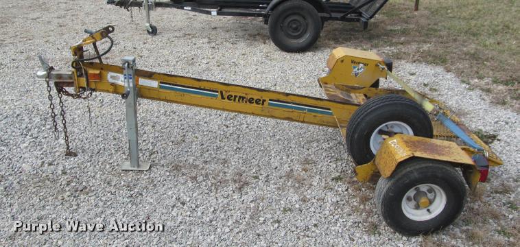 image for item DT9616 2001 Vermeer TLR25 stump grinder equipment trailer