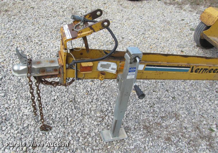 image for item DT9616 2001 Vermeer TLR25 stump grinder equipment trailer