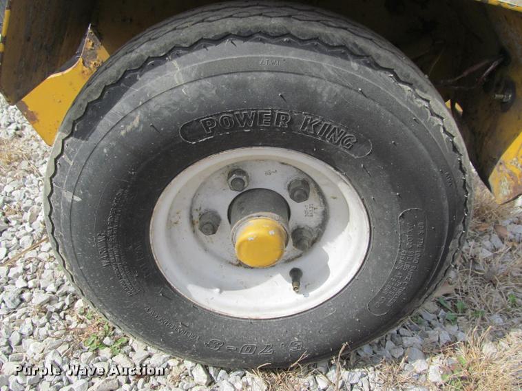 image for item DT9616 2001 Vermeer TLR25 stump grinder equipment trailer