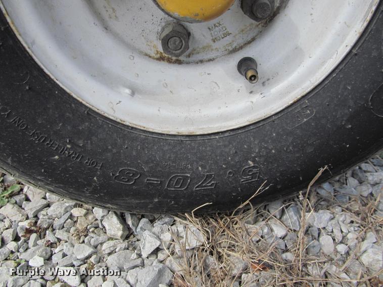 image for item DT9616 2001 Vermeer TLR25 stump grinder equipment trailer