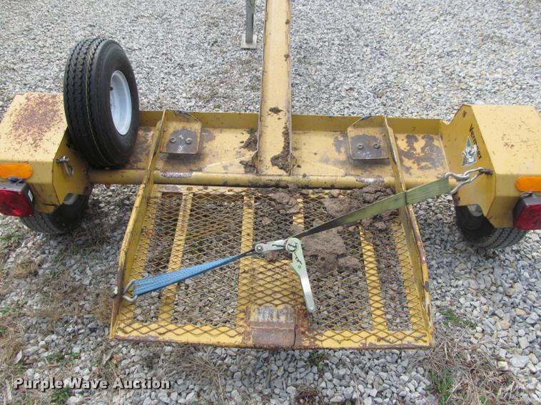 image for item DT9616 2001 Vermeer TLR25 stump grinder equipment trailer