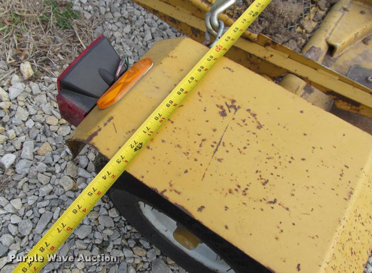 image for item DT9616 2001 Vermeer TLR25 stump grinder equipment trailer