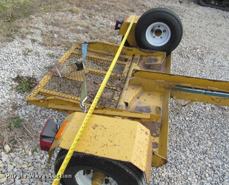 image for item DT9616 2001 Vermeer TLR25 stump grinder equipment trailer