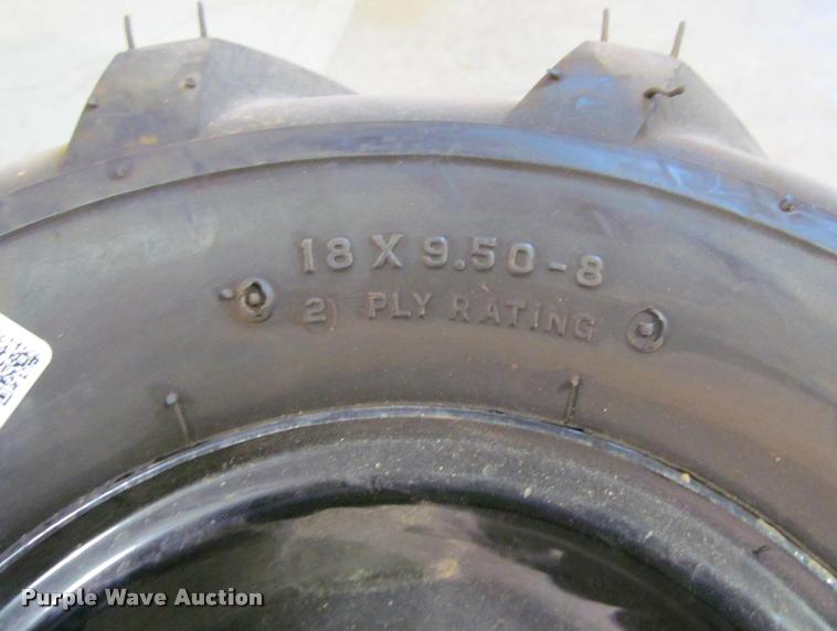 image for item DT9623 (2) Carlisle 18x9.50-8 tires