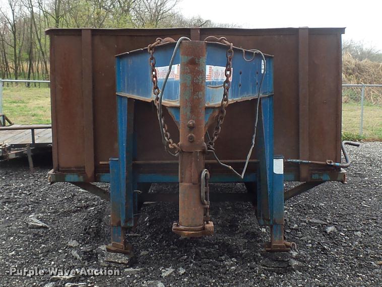 image for item J1513 1996 Bradtec equipment trailer