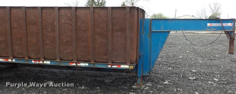 image for item J1513 1996 Bradtec equipment trailer