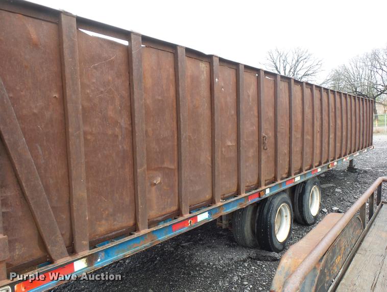 image for item J1513 1996 Bradtec equipment trailer