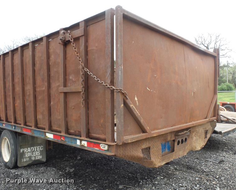 image for item J1513 1996 Bradtec equipment trailer