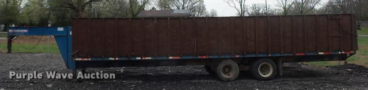 image for item J1513 1996 Bradtec equipment trailer