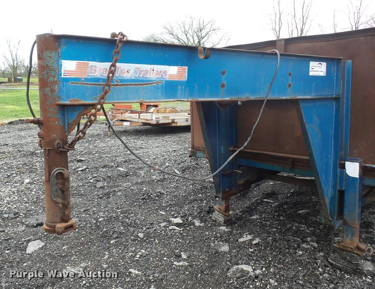image for item J1513 1996 Bradtec equipment trailer