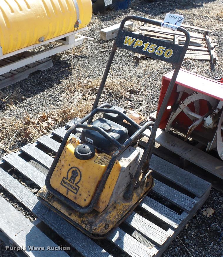 image for item J1547 Wacker WP1550 plate compactor