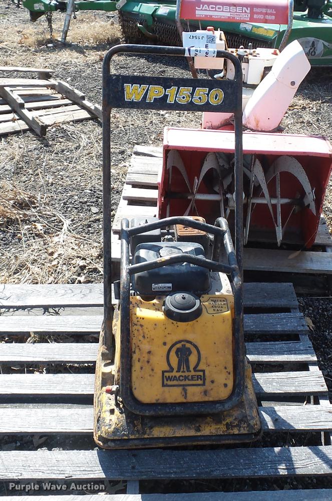 image for item J1547 Wacker WP1550 plate compactor