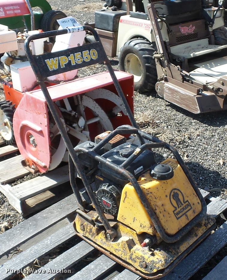 image for item J1547 Wacker WP1550 plate compactor