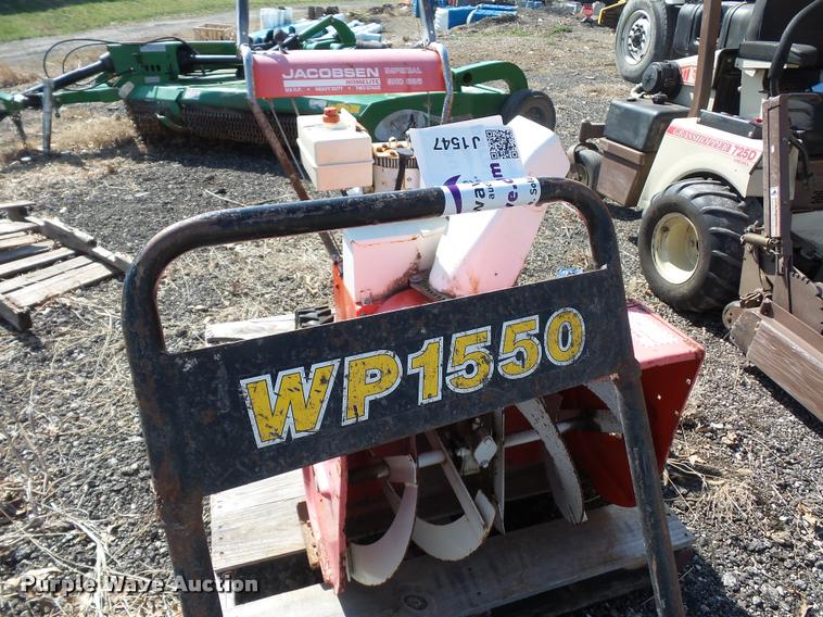 image for item J1547 Wacker WP1550 plate compactor