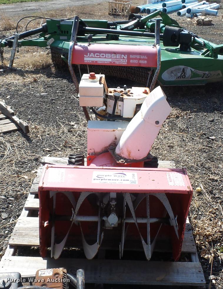 image for item J1548 Jacobsen snow blower