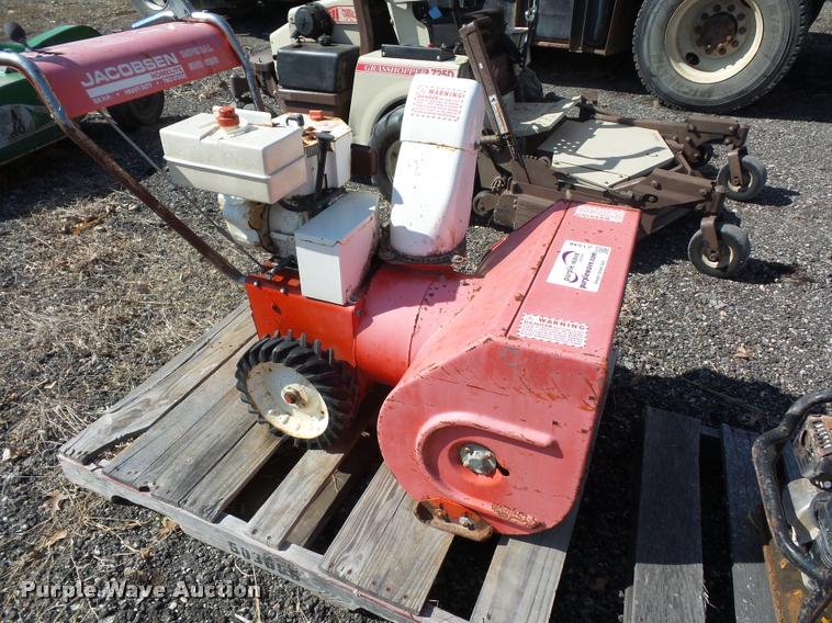 image for item J1548 Jacobsen snow blower