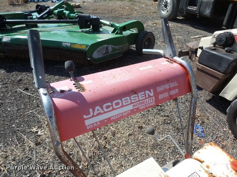 image for item J1548 Jacobsen snow blower