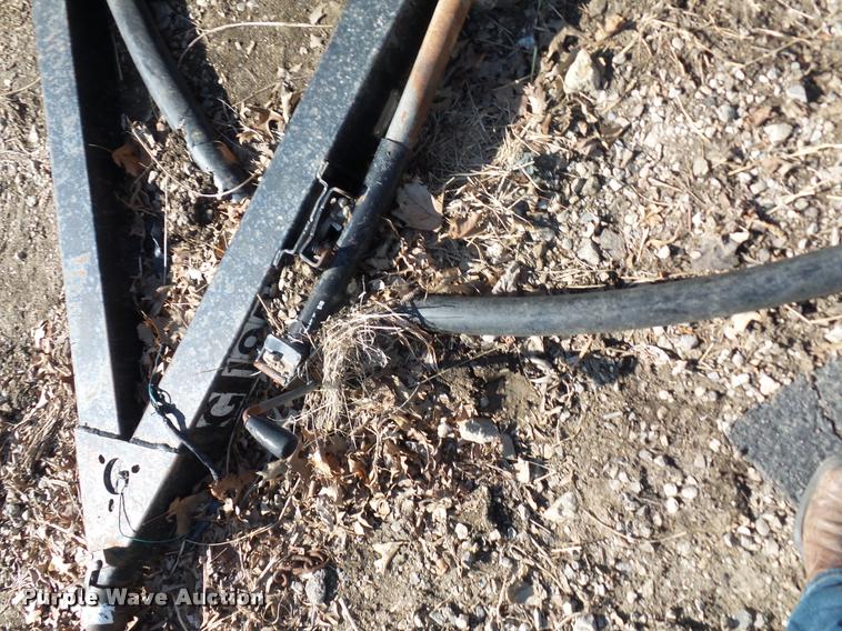 image for item J1552 2002 homemade utility trailer