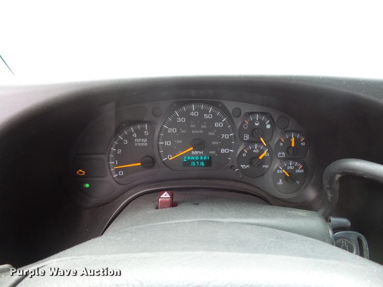 image for item J1569 2003 Chevrolet C4500 flatbed truck