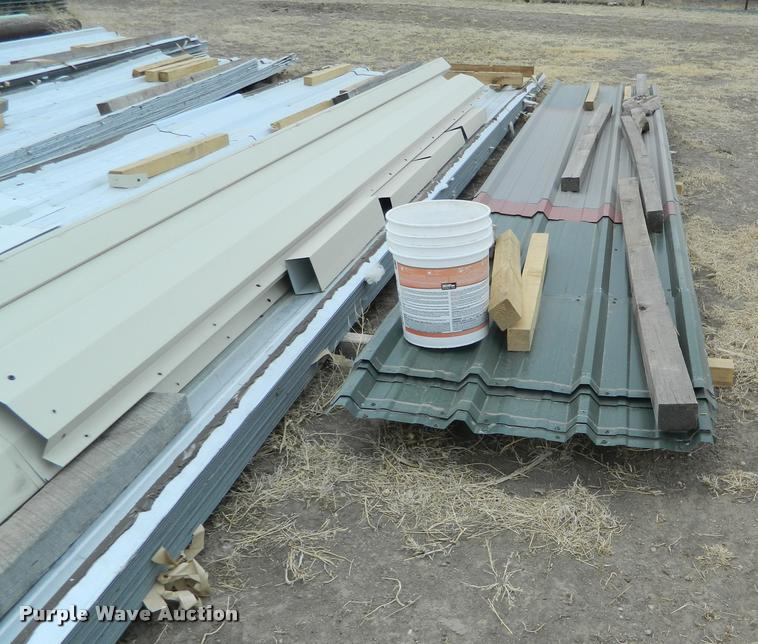 image for item K2682 18,965 square feet of metal siding