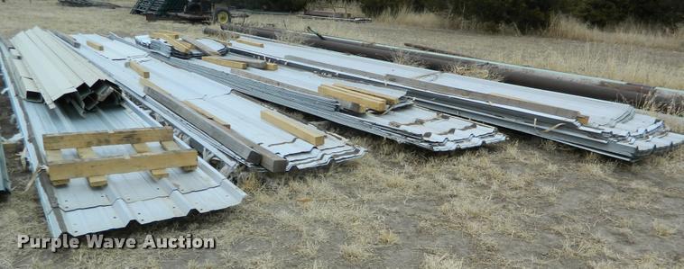 image for item K2682 18,965 square feet of metal siding