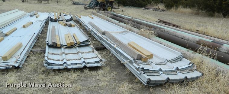 image for item K2682 18,965 square feet of metal siding