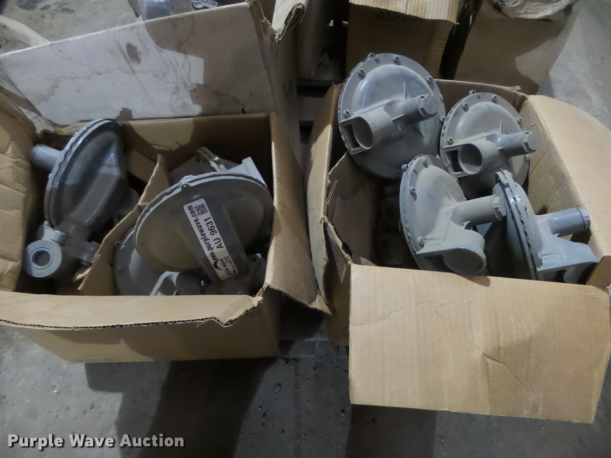 (13) American Meter 1813C gas regulator in Lincoln, NE Item AU9631