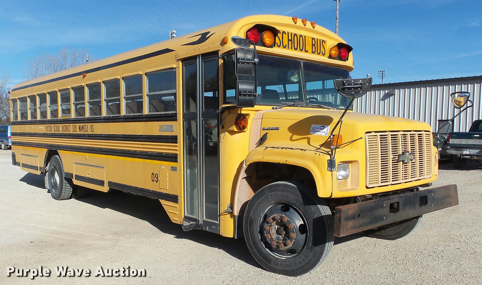 1995 Chevrolet Blue Bird school bus in Wamego, KS | Item DB3826