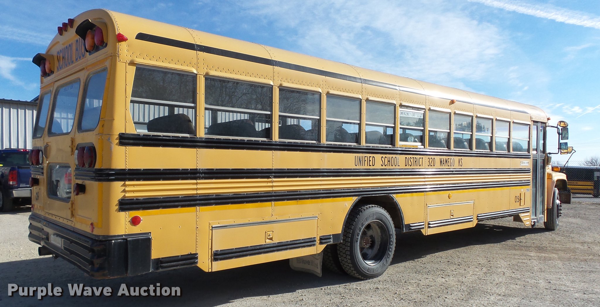 1995 Chevrolet Blue Bird school bus in Wamego, KS | Item DB3826