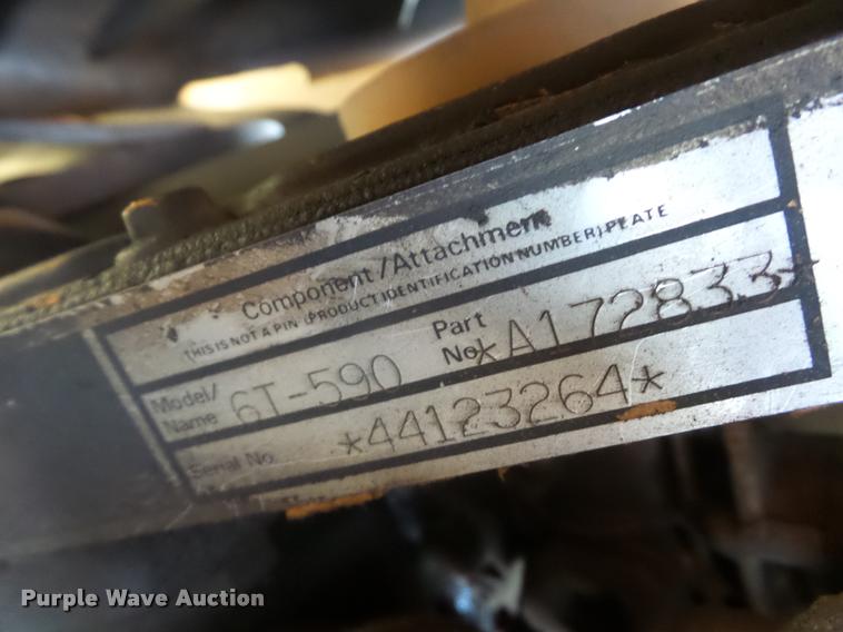 image for item BH9302 1985 Case 1085B rubber tire excavator