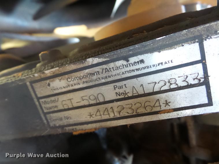 image for item BH9302 1985 Case 1085B rubber tire excavator