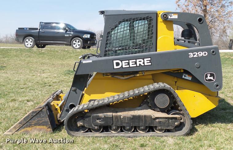 image for item BH9304 2011 John Deere 329D skid steer