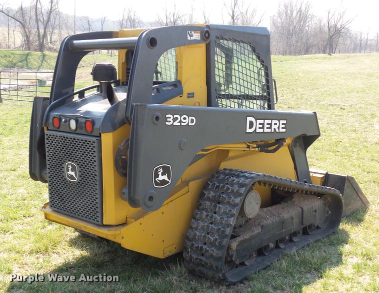 image for item BH9304 2011 John Deere 329D skid steer
