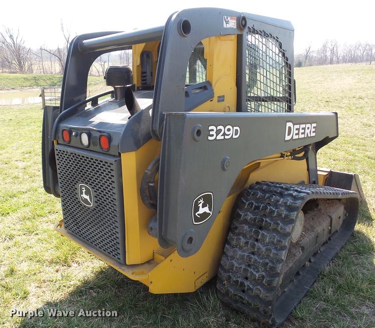 image for item BH9304 2011 John Deere 329D skid steer