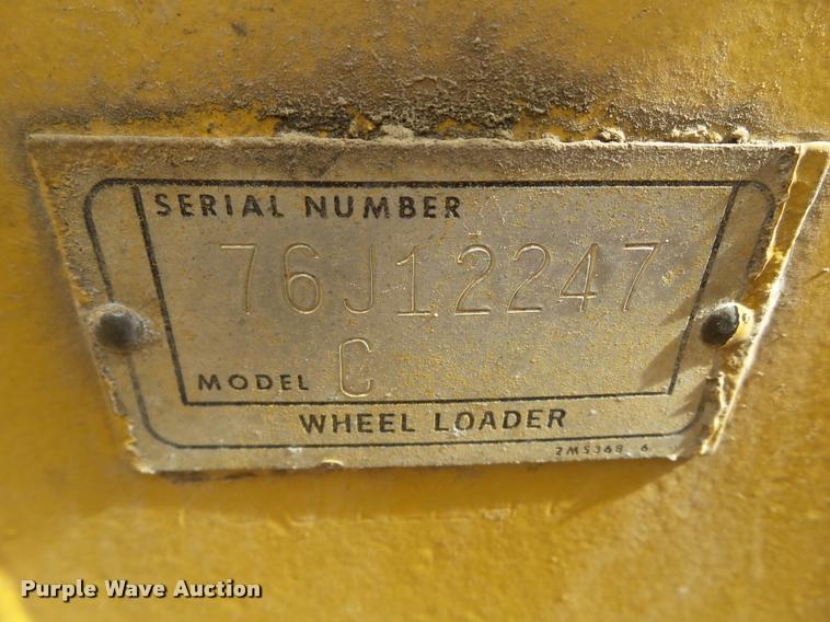 image for item CB9867 1978 Caterpillar 966C wheel loader