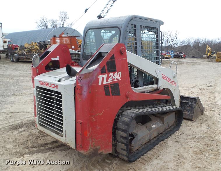image for item CB9868 2008 Takeuchi TL240 skid steer