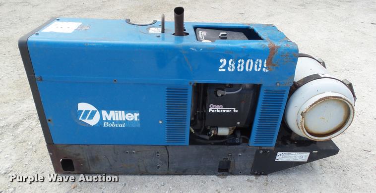 image for item CB9890 Miller Bobcat 225 welder/generator