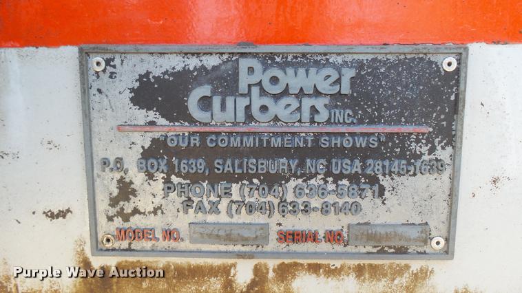 image for item DA0445 Power Curber 5700-B curb machine
