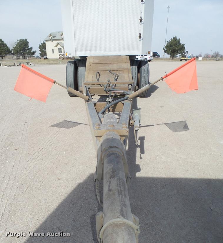 image for item DA0593 1992 Cornhusker 800 end dump pup trailer