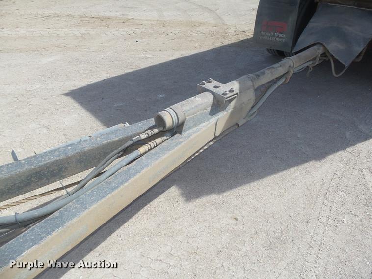 image for item DA0593 1992 Cornhusker 800 end dump pup trailer