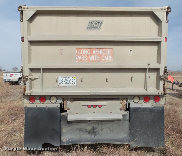image for item DA0594 1994 Cornhusker end dump pup trailer