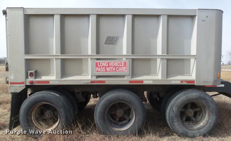 image for item DA0594 1994 Cornhusker end dump pup trailer