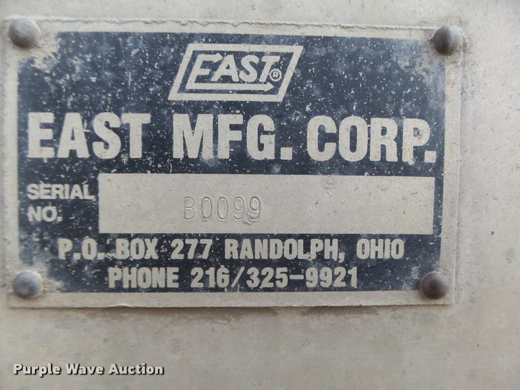 image for item DA0594 1994 Cornhusker end dump pup trailer