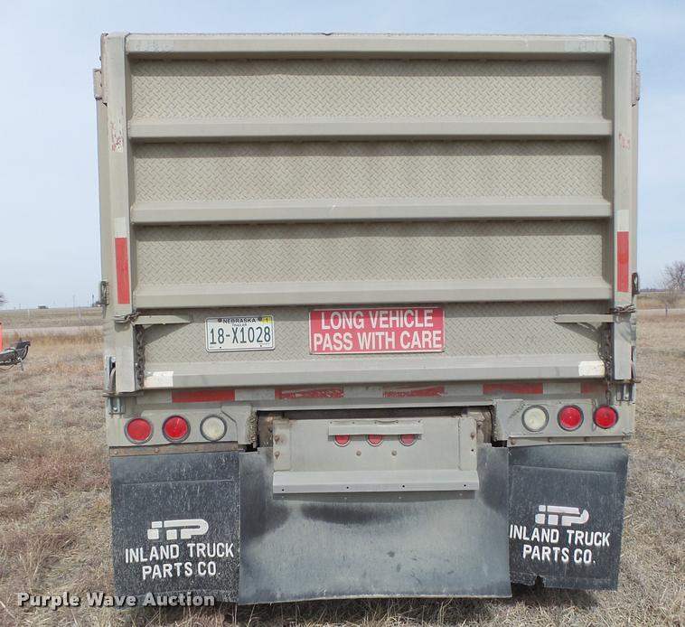 image for item DA0595 1994 Cornhusker 800 end dump pup trailer