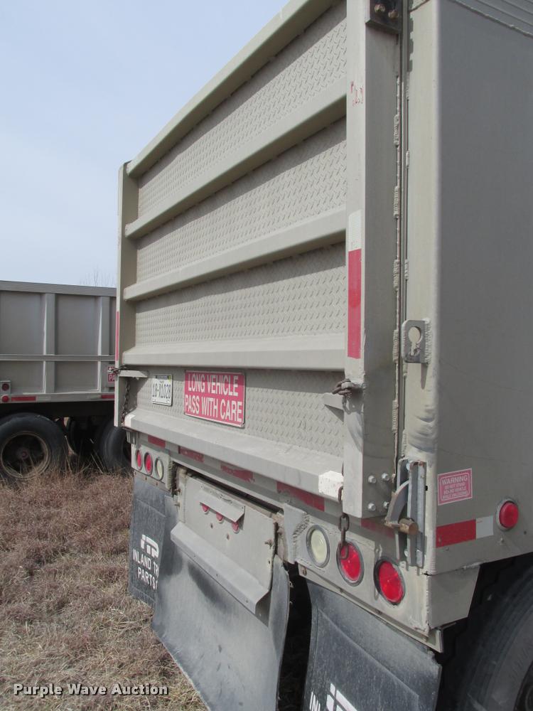 image for item DA0595 1994 Cornhusker 800 end dump pup trailer
