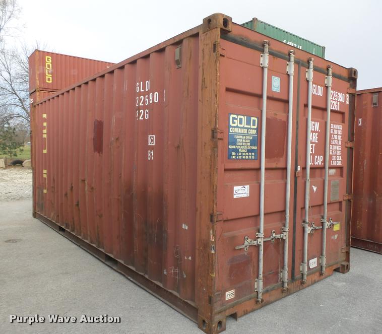 image for item DA0608 2002 Gold container