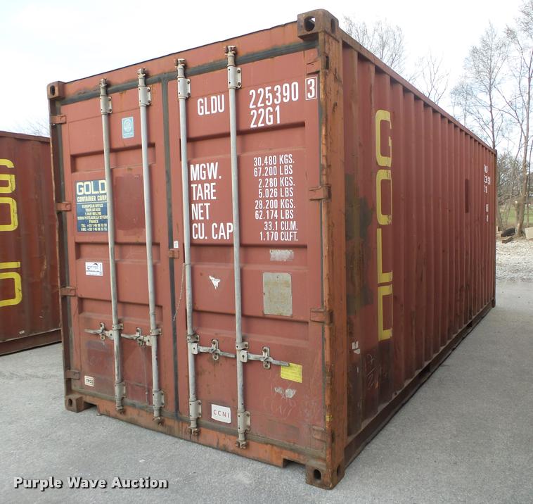 image for item DA0608 2002 Gold container